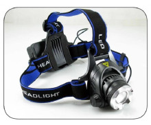 10w T6 blue Strong power charging headlamp UD09006